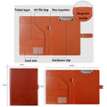 A4 Leather Professional Multifunctional Folder