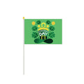 St. Patrick's Day Hand Waving Flag