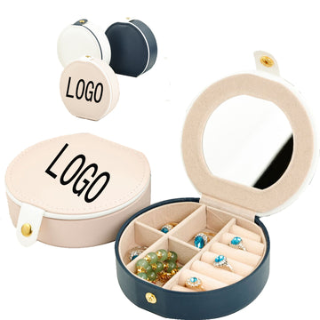 Jewelry Storage Box With Mirror