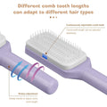 Rotating and Retractable Hair Brush