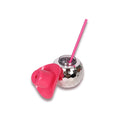 Disco Ball Hat Cup: Glittering 20oz Tumbler with Straw