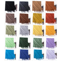 Solid Color Imitation Cashmere Scarf