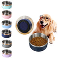 23 Oz Double Layer Stainless Steel Dog Bowl