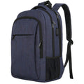 18 Inch Water Resistant Laptop Backpack with USB Port