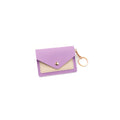 Candy Color Keyring Card Holder Wallet
