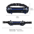 Running Belt With Water Bottles Hydration Sport Fanny Pack
