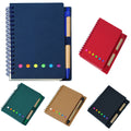 Sticky Notebook With Ballpoint Pen