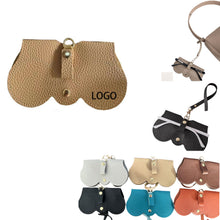 Soft Leather Sunglasses Bag