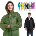 Reusable EVA Rain Ponchos