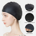 Silicone Generic Adults Swimming Cap For Long/Curly