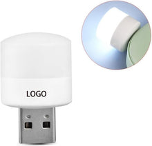 Mini Round Usb Plug Lamp Eye Protection Reading Night Light