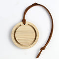 Oil Fragrant Diffusers Round Wood Pendant