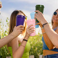 16 OZ PP Reusable Coffee Cups With Lids