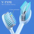 3-In-1 Portable Folding Travel Soft Bristle Toothbrush Set