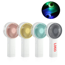 Portable Mini Fan With Led Light