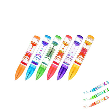 Color Oil Hourglass Pen