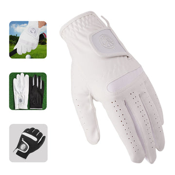 Golf Leather Adjustable Gloves