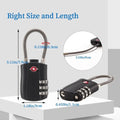 3 Digit Luggage Combination Lock