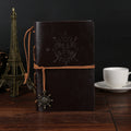 Loose-Leaf Leather Vintage Notebook