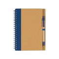 Eco-Friendly Spiral Notebook Set With Ballpoint Pen