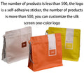 Aluminum Foil Coffee Bean Storage Bag With Valve and Lanyard
