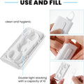 Portable Floss Storage Case With 10 Floss Picks