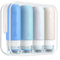 Silicone Travel Toiletries Dispenser Bottle Set