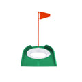 Golf Putting Practice Cup With Flag