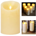 LED Plastic Flickering Flameless Battery Operated Candles