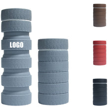 750Ml Fitness Car Tire Silicone Water Bottle