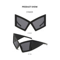 Futuristic Oversized Motorcycle Sunglasses