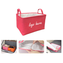 Collapsible Canvas Storage Box