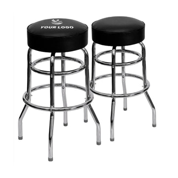 Pvc Seat Tall Metal Bar Stool