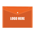 Clear A4 File Envelope Bag