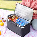 Collapsible Insulated Hard Frame Picnic Basket