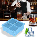 Silicone Cube Ice Tray with Lid
