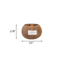 Natural Coconut Shell Aromatherapy Candle (Soy Wax)