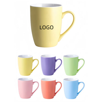 11oz Minimalist Ceramic Drum Shaped Cup