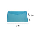 Colorful Clear A4 Plastic File Pouch