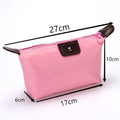Nylon Foldable Travel Toiletry Bag Dumpling Cosmetic Bag