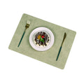 Non-slip Leather Table Placemat