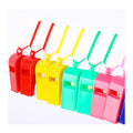 Plastic Whistles with Lanyard
