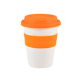 12Oz. Coffee Cup with Silicone Lid and Cup Sleeve