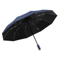42" Fully Automatic 3-Fold Umbrella W/LED Flashlight