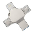 128GB MultiFunction 4 In 1 USB Flash Drive