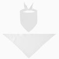 Polyester Full Color Triangle Pet Bandanna (25"x17"x17")