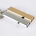 Emergency Survival Double Tube Whistle Keychain
