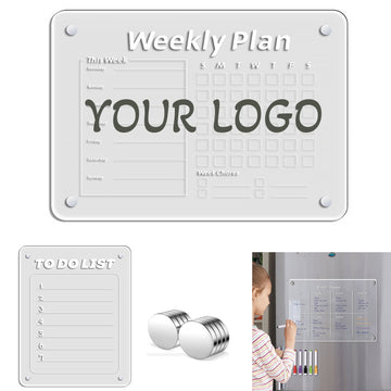 Magnetic Erasable Acrylic Refrigerator Message Board