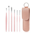 Earwax Removal Kit With Pu Leather Storage Bag
