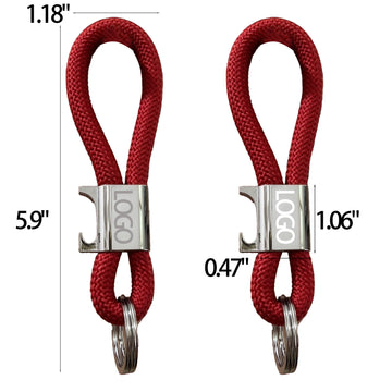 Braided Nylon Lanyard